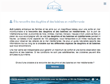 Tablet Screenshot of dauphin-mediterranee.com